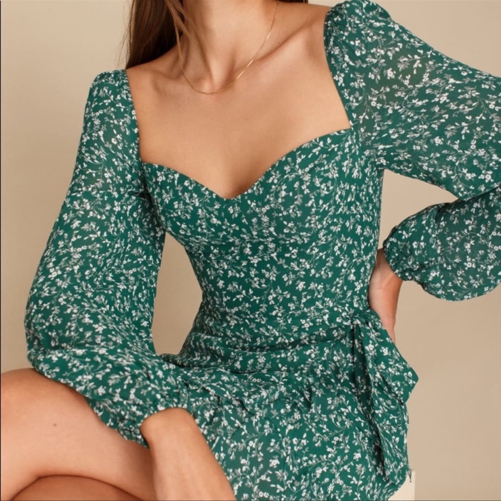 Reformation Cammi Floral Dress